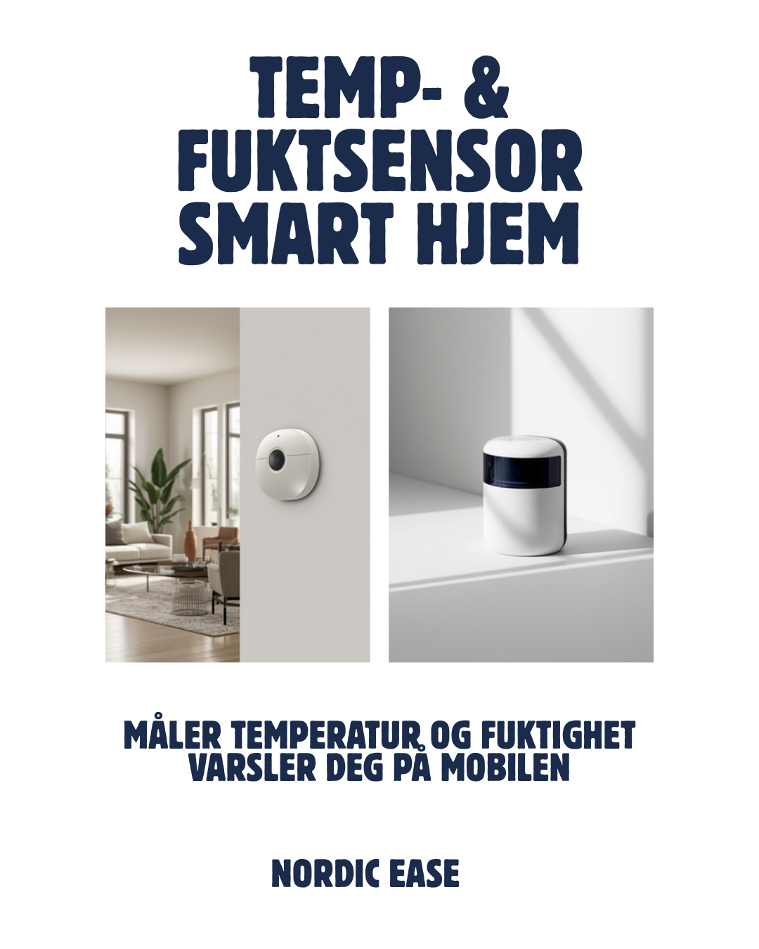 Smart temperatur- og fuktsensor