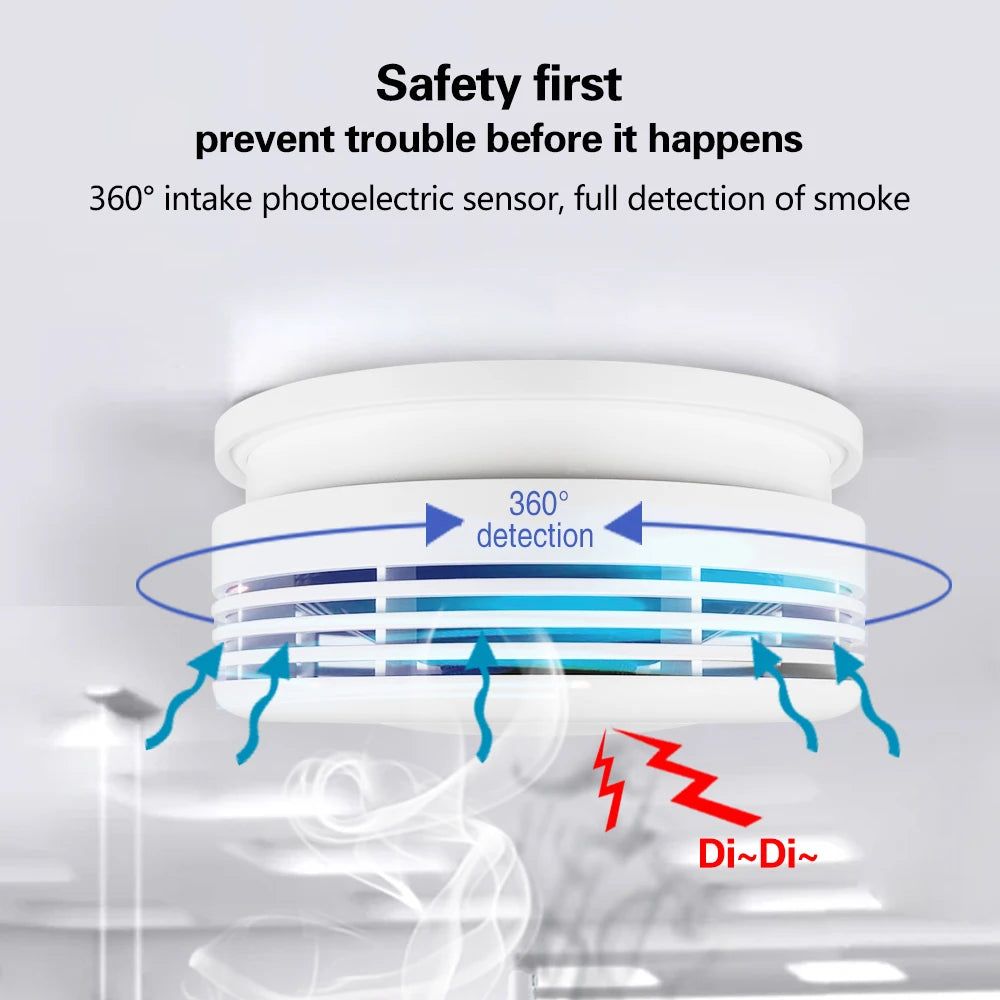 Smart Smoke Detector - Nordic Ease