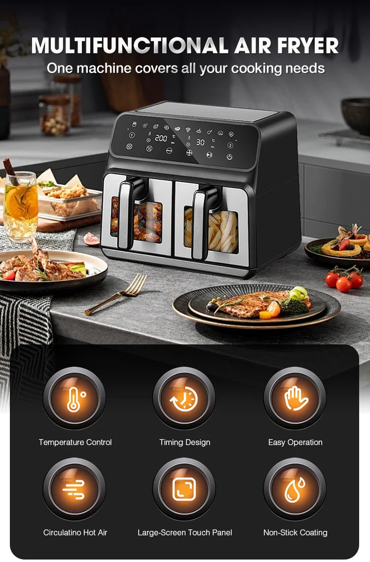 Double  Air Fryer
