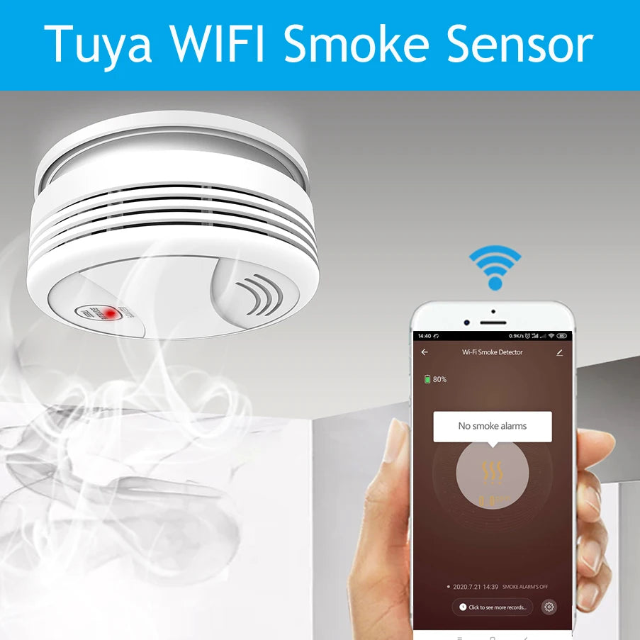 Smart Smoke Detector - Nordic Ease