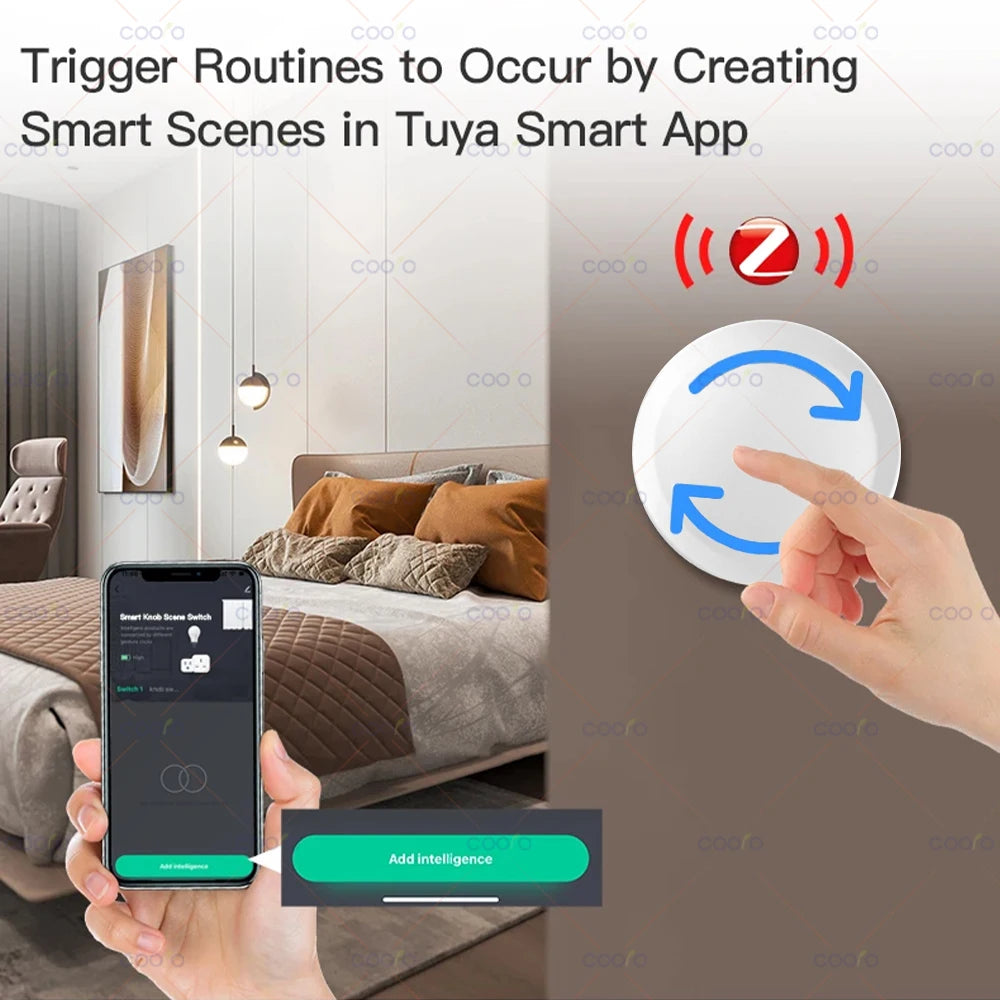 Smart Knob Switch Wireless - Nordic Ease