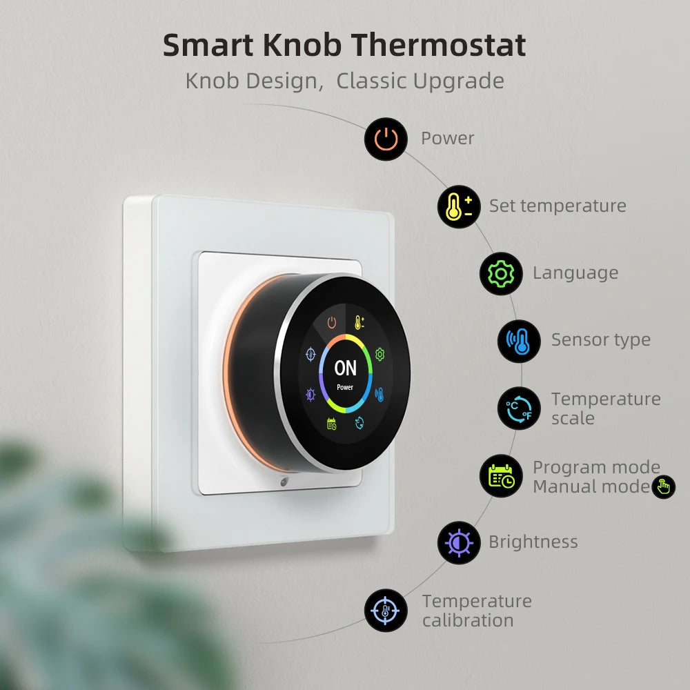 Smart Knob ThermostatTemperature Controller - Nordic Ease