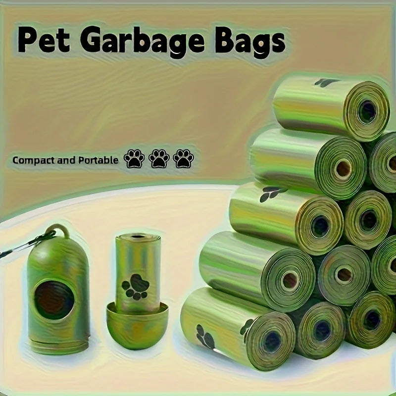 Premium Pet Waste Bags (120 Bags/ 6 Rolls) - Nordic Ease
