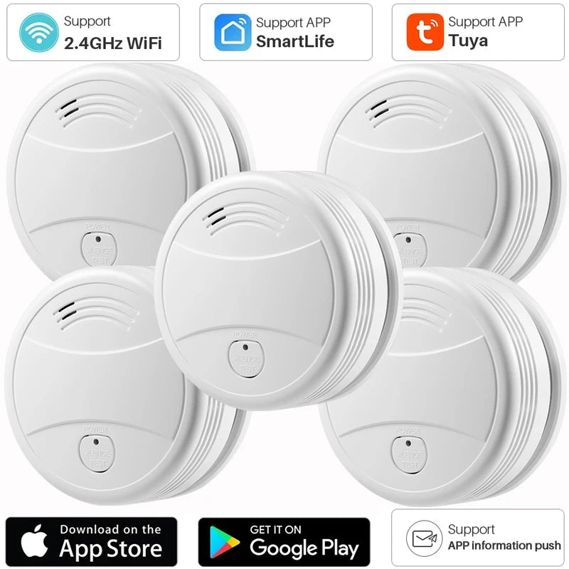 Smart Smoke Detector - Nordic Ease