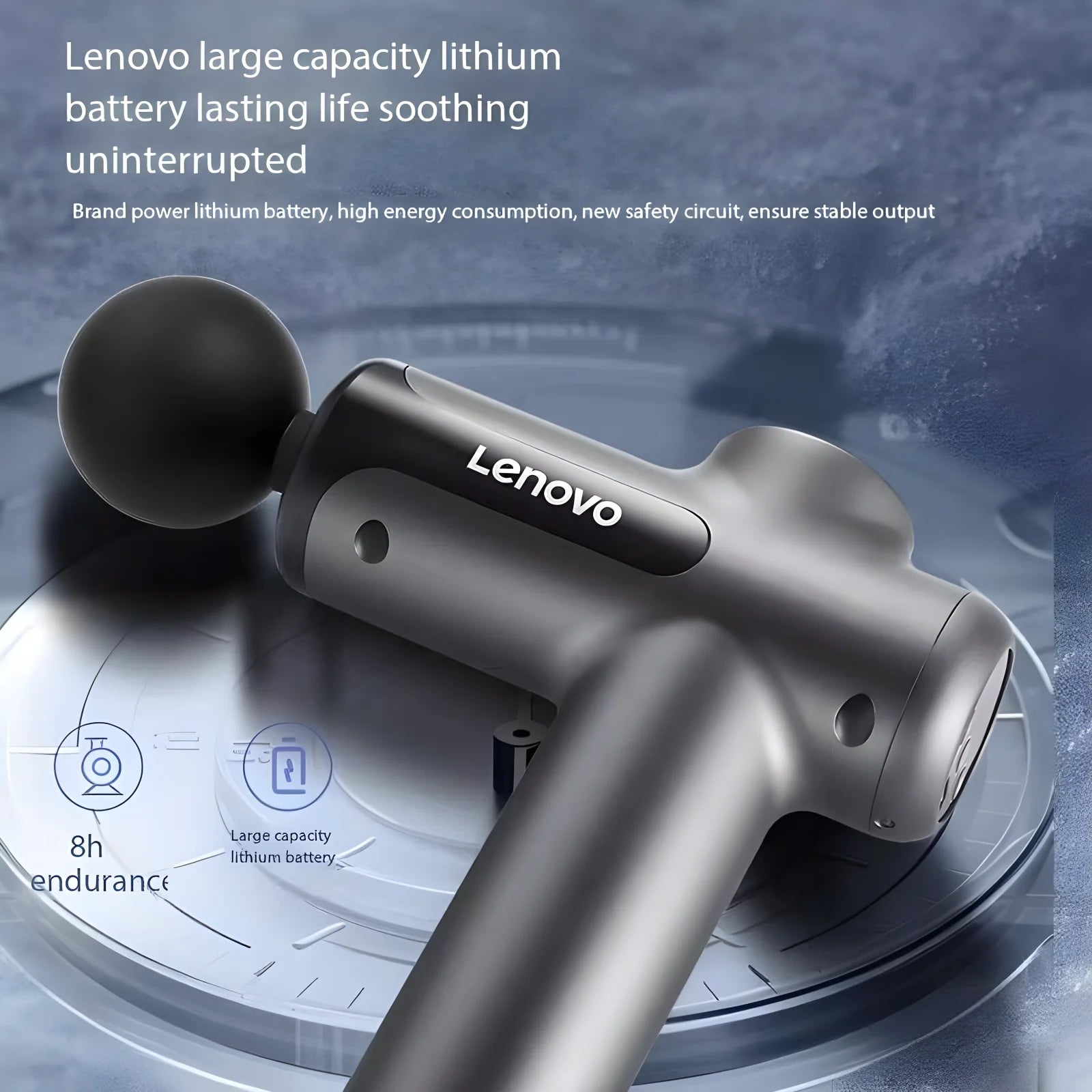 Lenovo Massage Gun - Nordic Ease