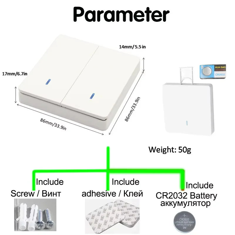 Wireless Smart Switch - Nordic Ease