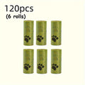 Premium Pet Waste Bags (120 Bags/ 6 Rolls) - Nordic Ease