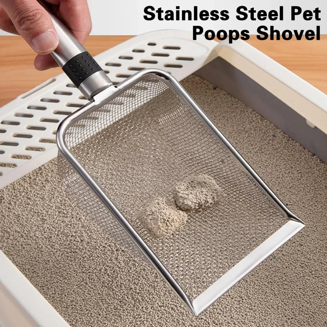 Stainless Steel Cat Litter Scoop - Nordic Ease