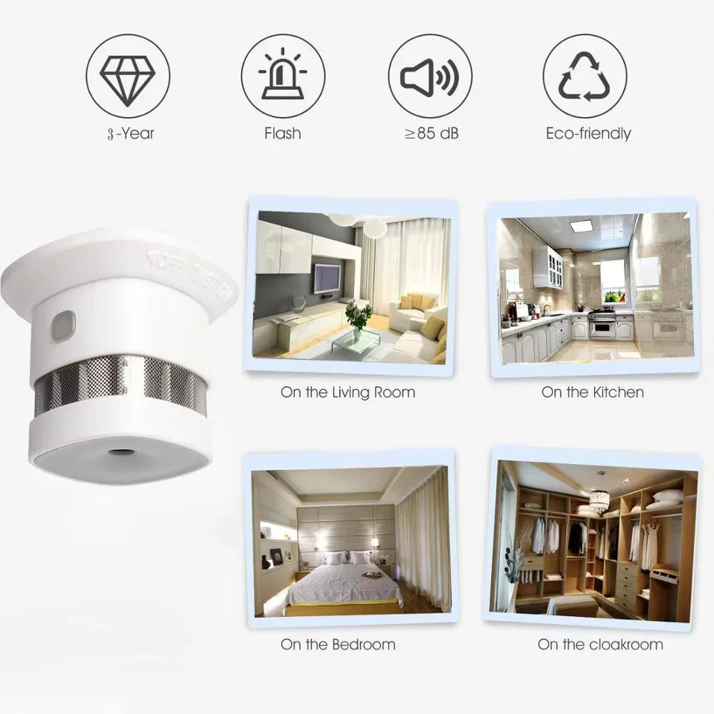 Smart Smoke Detector - Nordic Ease