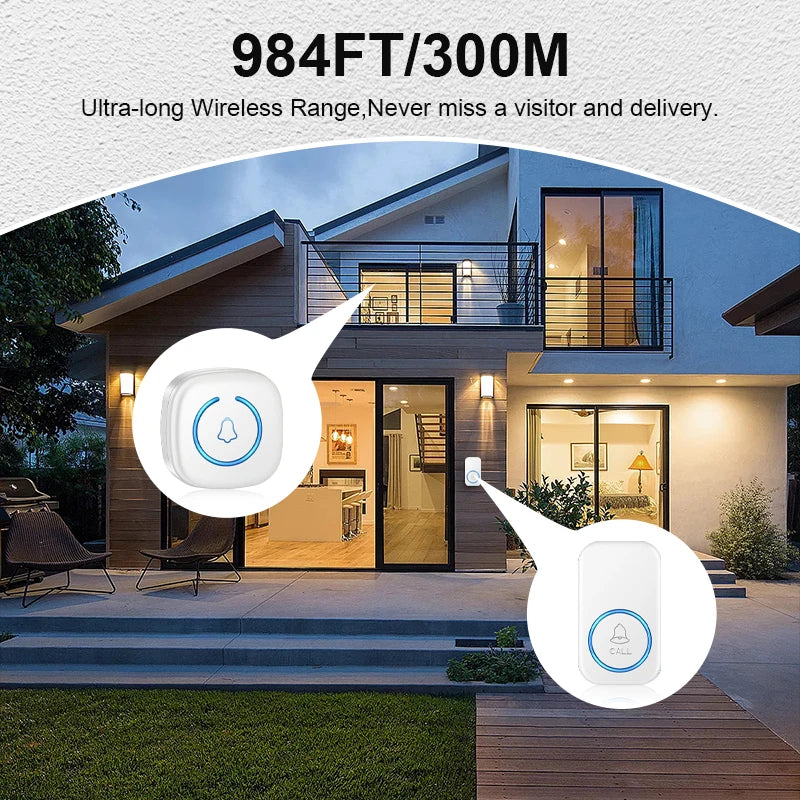 Wireless Doorbell - Nordic Ease