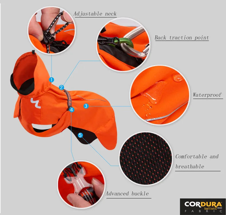 Pet Waterproof Windbreaker - Nordic Ease