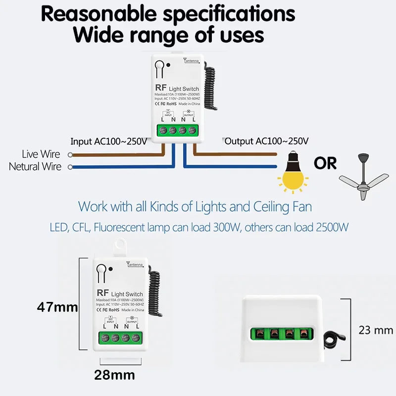 Wireless Smart Switch - Nordic Ease