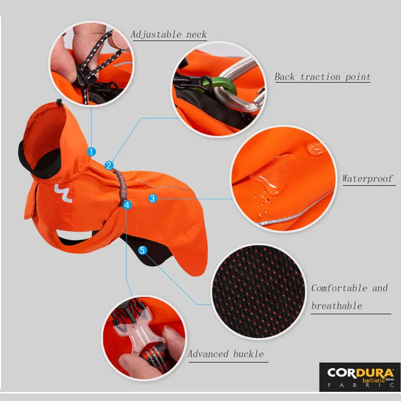 Pet Waterproof Windbreaker - Nordic Ease