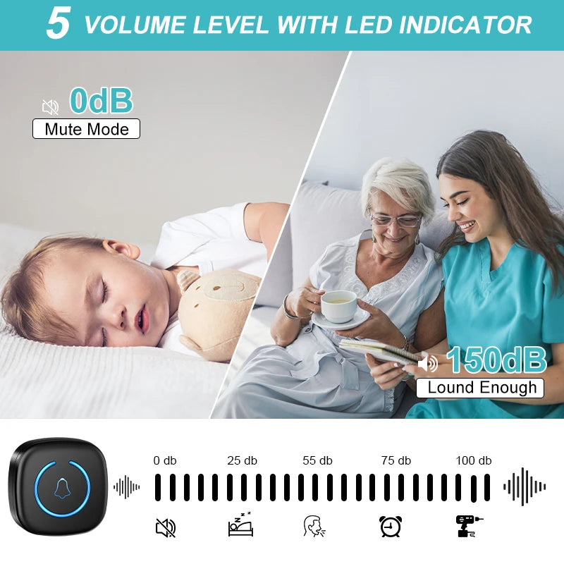 Wireless Doorbell - Nordic Ease