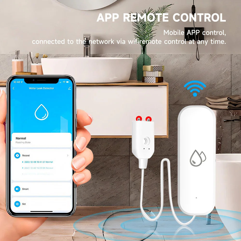 Water Leakage Sensor Alarm - Nordic Ease
